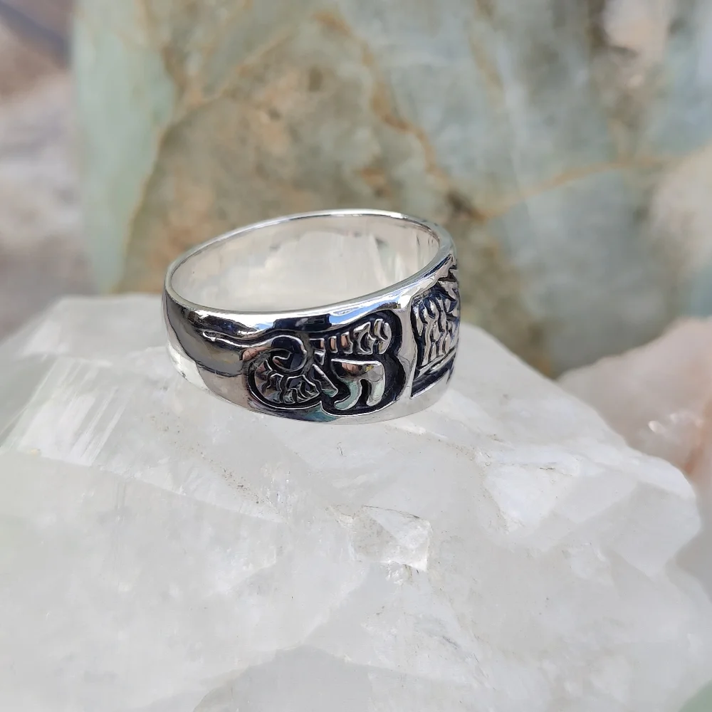 Sterling Silver Dragon Ring, size 11 - Picture 5 of 9